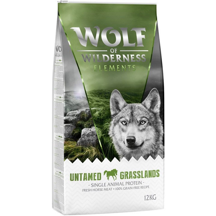 Wolf of Wilderness Sensitiv "Untamed Grasslands" Pferd - getreidefrei - 12 kg
