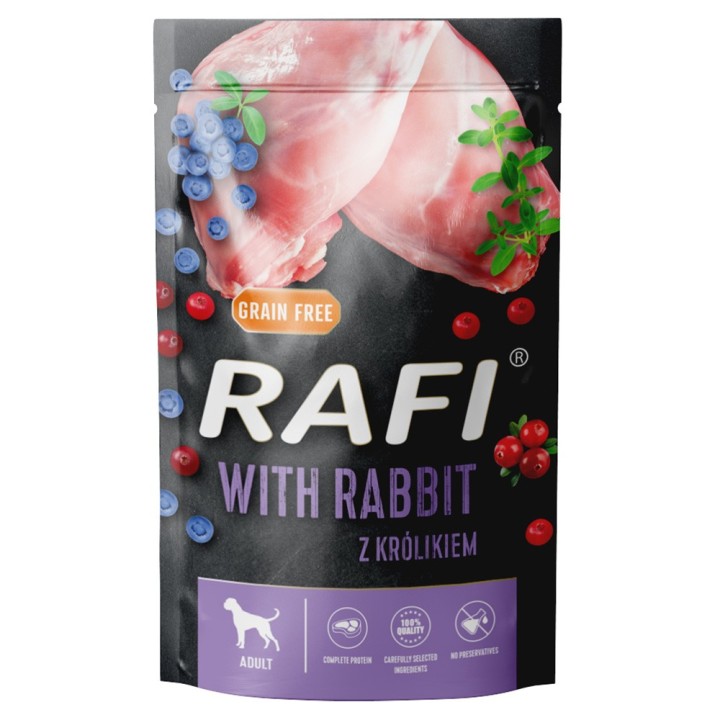 Sparpaket Rafi Dog 20 x 500 g - Kaninchen