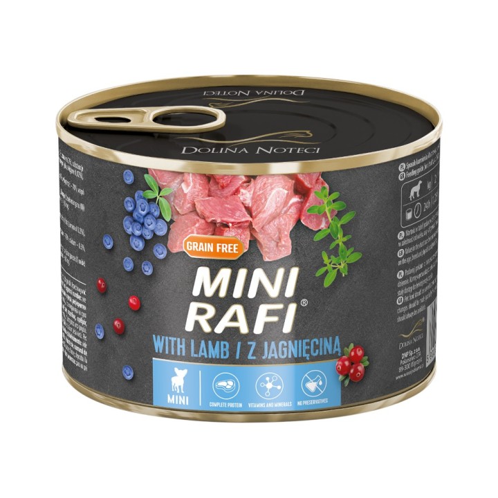 Rafi Mini 12 x 185 g - Lamm