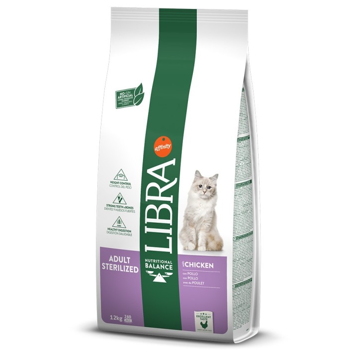 Libra Cat Sterilized - Sparpaket: 2 x 12 kg