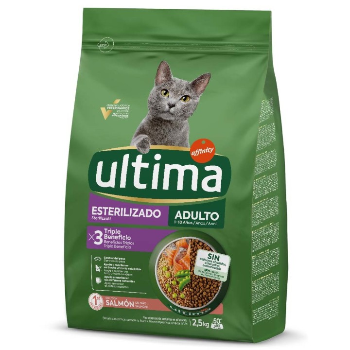 Ultima Cat Sterilized Adult Lachs - 2,5 kg