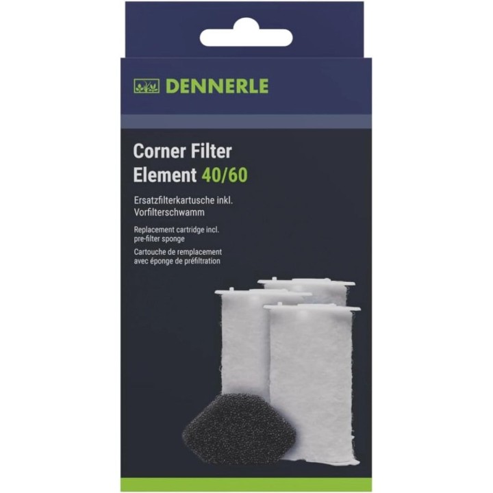 Dennerle Nano Ersatz-Filterelement (3 St.), 3er Pack