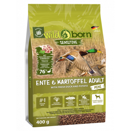 Wildborn Ente & Kartoffel Mini 400 g