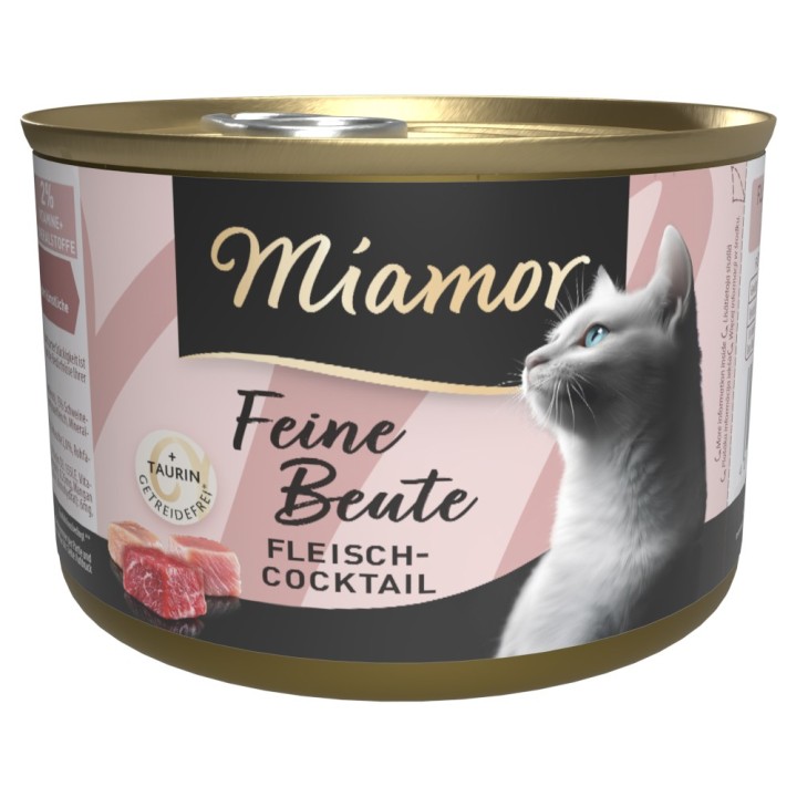 Miamor Feine Beute 12 x 185 g - Fleischcocktail