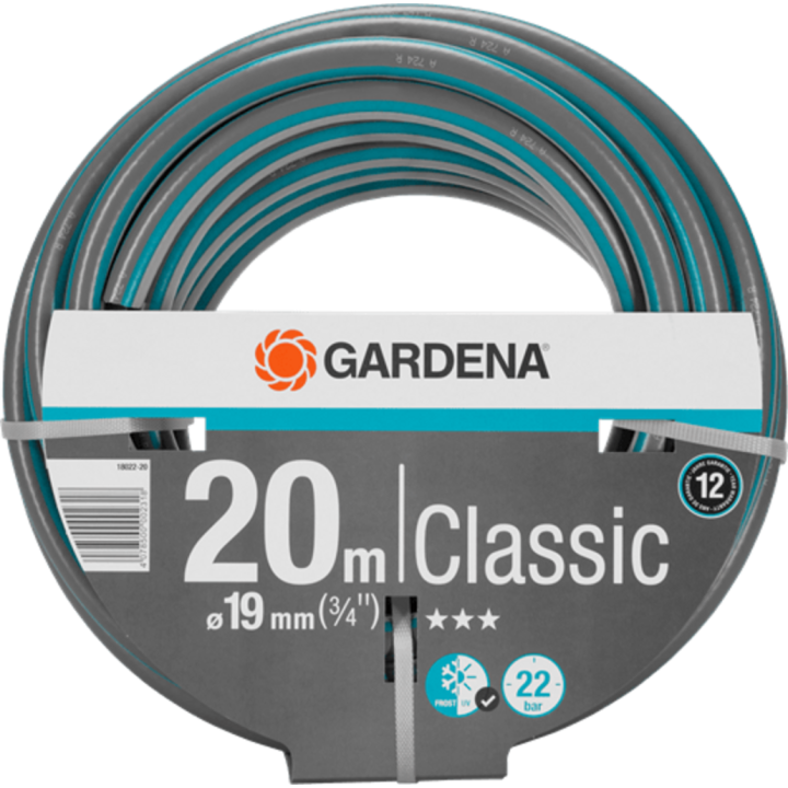 Gardena Classic Schlauch, ohne Systemteile - 20 m
