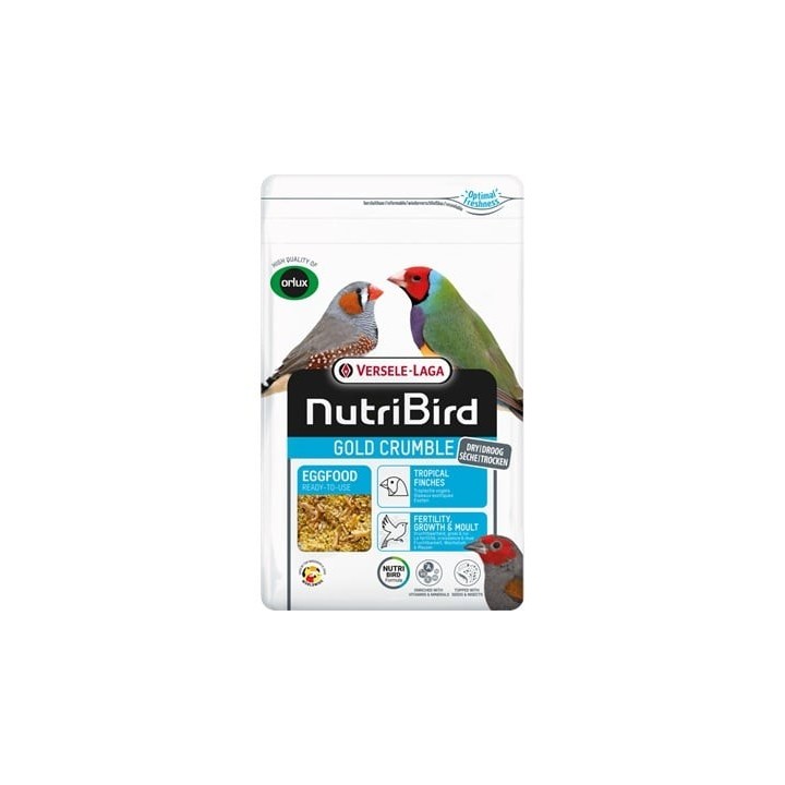 VERSELE-LAGA NutriBird Gold Crumble Tropical Finches 1kg