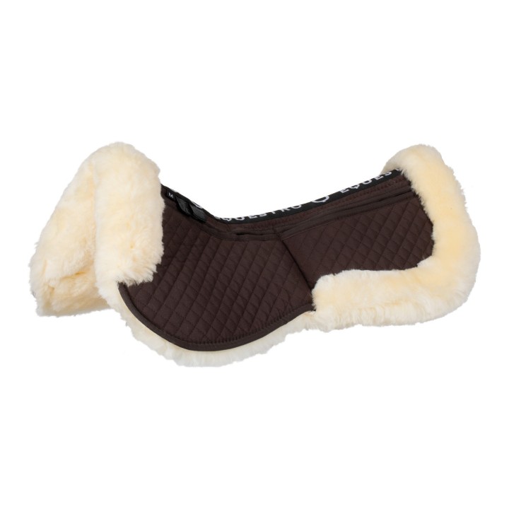 Pferdedecke aus Baumwolle mit Taschen und Schaffell Equestro