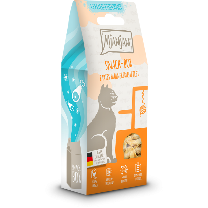Mjamjam Snackbox Hühnerbrustfilet - 40 g
