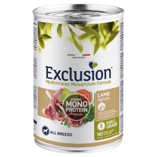 Exclusion Mediterraneo Adult  6 x 400 g - Lamm