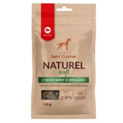 MACED Super Premium Naturel Soft Rindfleisch Hundeleckerli mit Oregano 100g