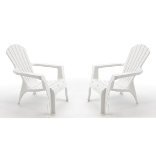 2er-Set Sessel Wilsa Garden Adirondack