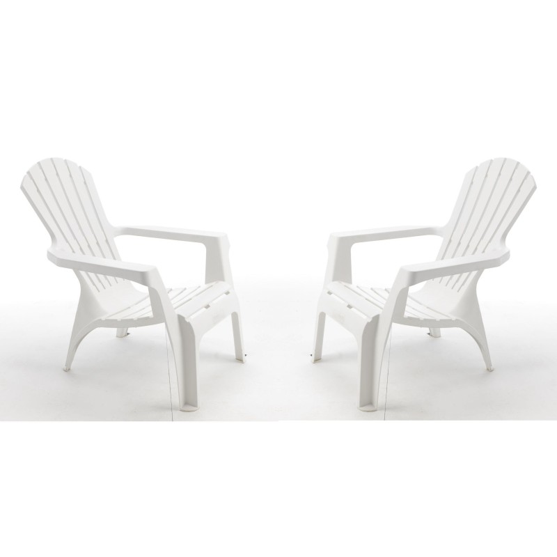 2er-Set Sessel Wilsa Garden Adirondack