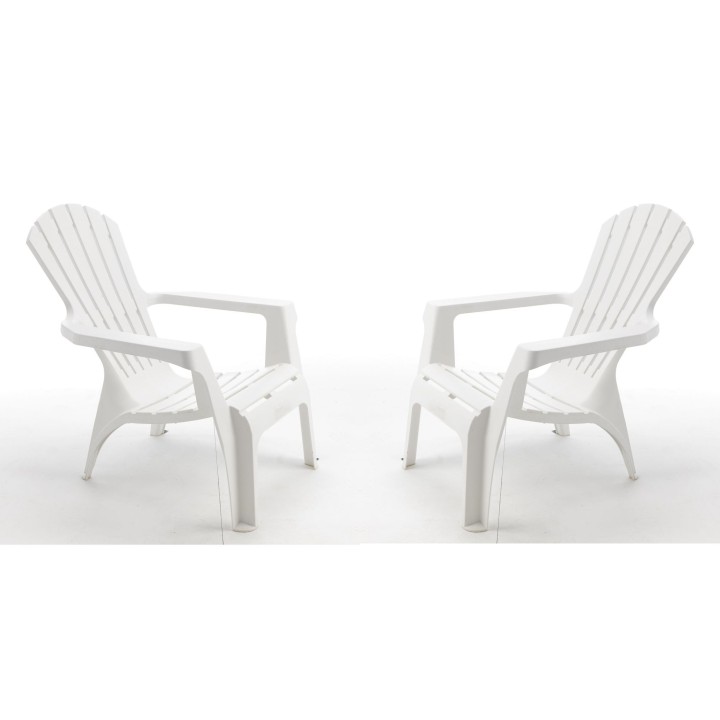 2er-Set Sessel Wilsa Garden Adirondack