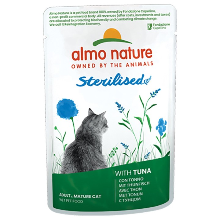 Almo Nature Holistic Sterilised  - 24 x 70 g Thunfisch