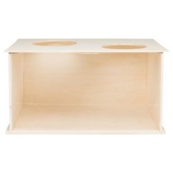 Kleintierspielzeug Schnüffelkiste Kaninchen aus Holz Trixie