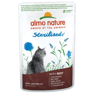 Almo Nature Holistic Sterilised  - 6 x 70 g Rind