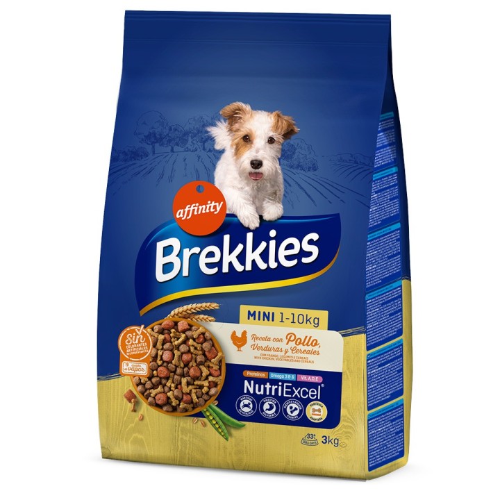 Brekkies Mini Huhn - 3 kg