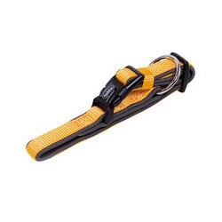 Nobby Halsband Classic Preno [orange/grau - L: 30-45 cm, B: 20/25 mm]