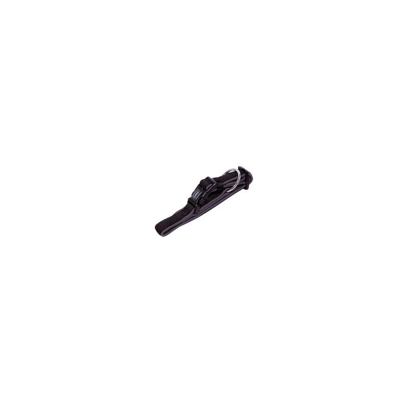 Nobby Halsband Classic Preno [schwarz/grau - L: 50-65 cm, B: 25/35 mm]