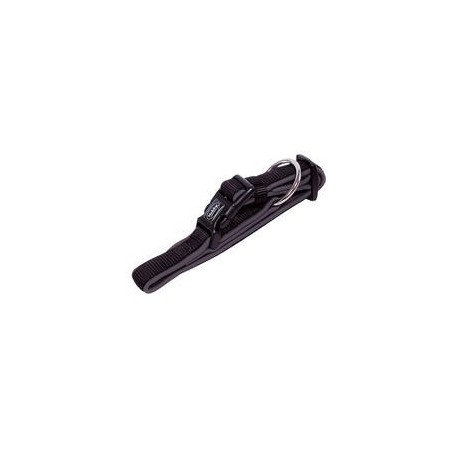 Nobby Halsband Classic Preno [schwarz/grau - L: 50-65 cm, B: 25/35 mm]