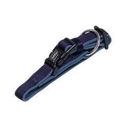 Nobby Halsband Classic Preno [blau/blau - L: 40-55 cm, B: 25/35 mm]