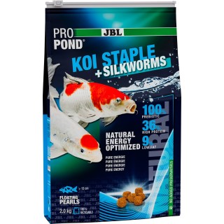 JBL ProPond Koi Staple + Silkworms - 2 kg