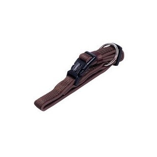 Nobby Halsband Classic Preno [braun/braun - L: 25-35 cm, B: 15/20 mm]