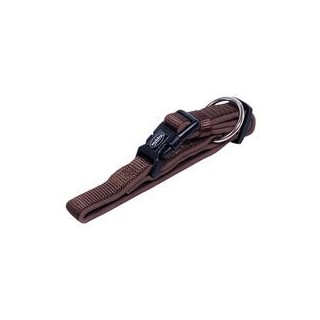 Nobby Halsband Classic Preno [braun/braun - L: 30-45 cm, B: 20/25 mm]