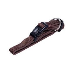 Nobby Halsband Classic Preno [braun/braun - L: 30-45 cm, B: 20/25 mm]