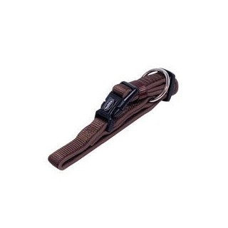 Nobby Halsband Classic Preno [braun/braun - L: 50-65 cm, B: 25/35 mm]