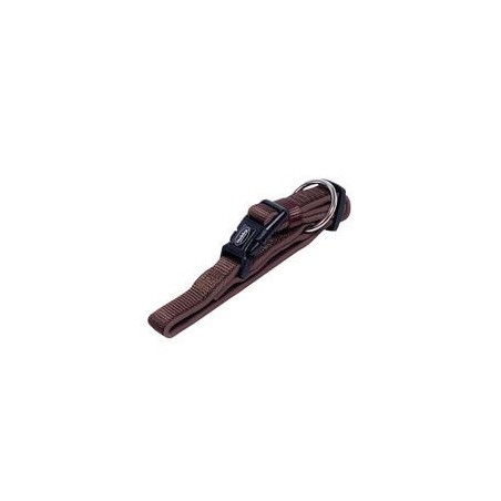 Nobby Halsband Classic Preno [braun/braun - L: 50-65 cm, B: 25/35 mm]