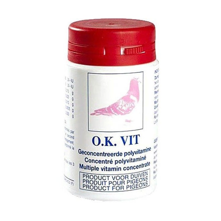 Nahrungsergänzungsmittel für Tauben Sofcanis Ok Vit (x50)