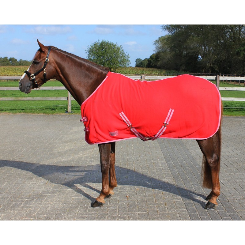 Fleece-Decke mit Riemen Q-essentials Color