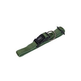 Nobby Halsband Classic Preno [waldgrün - L: 25-35 cm, B: 15/20 mm]