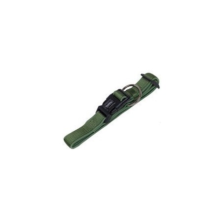 Nobby Halsband Classic Preno [waldgrün - L: 50-65 cm, B: 25/35 mm]