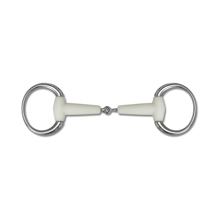 Gebrochene Olivenzügel für Pferde Happy Mouth