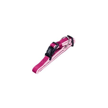 Nobby Halsband Classic Preno [himbeere/pink - L: 40-55 cm, B: 25/35 mm]