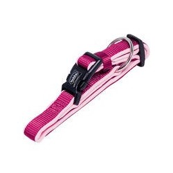 Nobby Halsband Classic Preno [himbeere/pink - L: 50-65 cm, B: 25/35 mm]