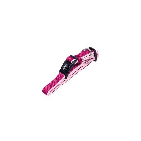 Nobby Halsband Classic Preno [himbeere/pink - L: 50-65 cm, B: 25/35 mm]
