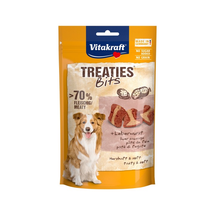 Vitakraft Treaties Bites Leberwurst - 3 x 120 g