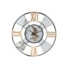 Wanduhr Home ESPRIT Weiß Schwarz Gold Metall 142 X 9 X 142 cm