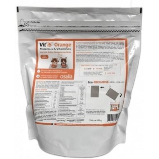 Ergänzungsmittel für Hunde und Katzen Osalia Vit'i5 Orange ECO CA:P3