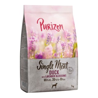 1 kg Purizon zum Probierpreis! - Adult Single Meat: Ente mit Lavendelblüten