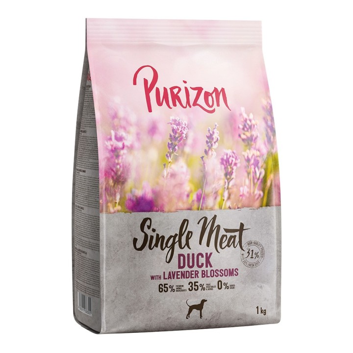 1 kg Purizon zum Probierpreis! - Adult Single Meat: Ente mit Lavendelblüten