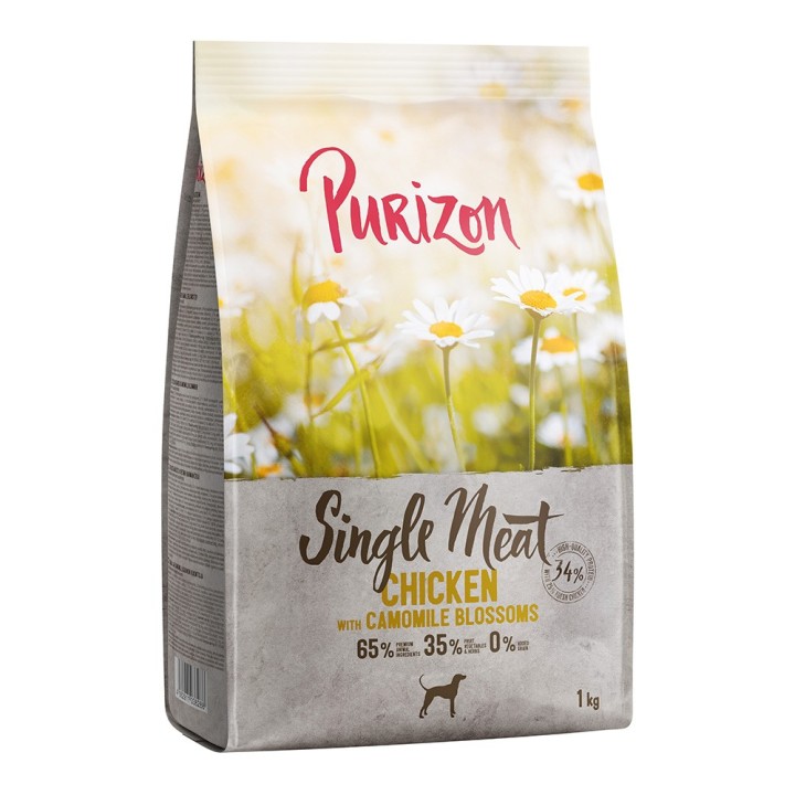 1 kg Purizon zum Probierpreis! - Adult Single Meat: Huhn mit Kamillenblüten