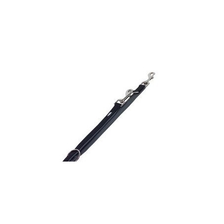 Nobby Führleine Classic Preno [schwarz/grau - L: 200 cm, B: 20/25 mm]