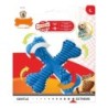 Beißring für Hunde Nylabone Dura Chew Kreuz L Rindfleisch