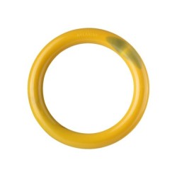 Beißring für Hunde Nylabone Ring Gelb Hamburger L