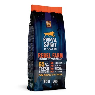 Primal Spirit 65% Rebel Farm Hundefutter - 12 kg