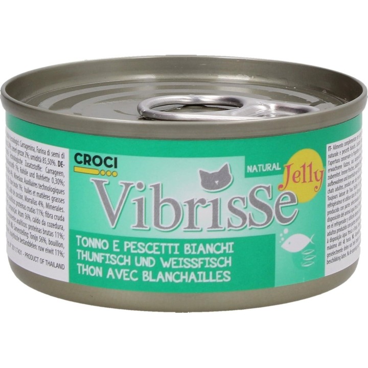 Croci Cat Jelly mit Thunfisch und Weißfisch - 70 g